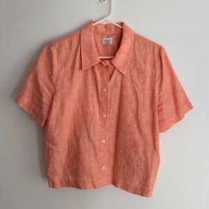 Aritzia Wilfred Short Sleeve Shirt